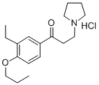 CAS#: 30195-67-6, 1-(3-Ethyl-4-Propoxyphenyl)-3-Pyrrolidin-1-Ylpropan-1-One Hydrochloride