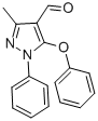 CAS#: 30241-46-4, 3-Methyl-5-Phenoxy-1-Phenyl-1H-Pyrazole-4-Carbaldehyde