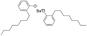 CAS 登录号：30259-97-3， 二(辛基苯酚)钡
