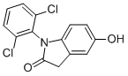 CAS 登录号：30267-40-4， 1-(2,6-二氯苯基)-1,3-二氢-5-羟基-2H-吲哚-2-酮