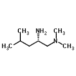 CAS 登录号：302800-26-6， (2S)-N<sup>1</sup>,N<sup>1</sup>,4-三甲基-1,2-戊烷二胺