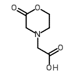 CAS 登录号：302900-65-8， (2-氧代-4-吗啉基)乙酸