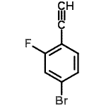 CAS 登录号：302912-33-0， 4-溴-1-乙炔基-2-氟苯