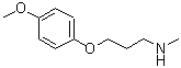 CAS 登录号：303104-76-9， 3-(4-甲氧基苯氧基)-N-甲基-1-丙胺