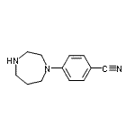CAS 登录号：303134-11-4， 4-(1,4-二氮杂环庚-1-基)苯甲腈