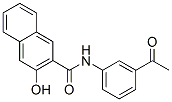 CAS 登录号:30366-97-3, N-(3-乙酰基苯基)-3-羟基萘-2-甲酰胺