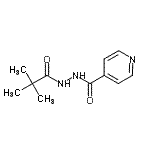 CAS 登录号：303796-04-5， N'-(2,2-二甲基丙烷酰基)异烟酰肼