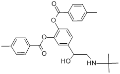 CAS 登录号:30392-40-6, 比托特罗