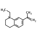 CAS 登录号：303952-86-5， 1-乙基-7-异丙烯基-1,2,3,4-四氢喹啉