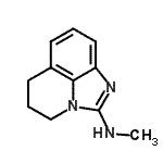 CAS 登录号：30465-61-3， N-甲基-5,6-二氢-4H-咪唑并[4,5,1-Ij]喹啉-2-胺