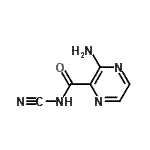 CAS 登录号：30478-34-3， 3-氨基-N-氰基-2-吡嗪甲酰胺