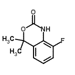 CAS 登录号：304854-40-8， 8-氟-4,4-二甲基-1,4-二氢-2H-3,1-苯并恶嗪-2-酮