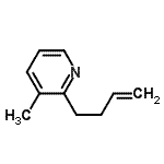 CAS 登录号：306310-52-1， 2-(3-丁烯-1-基)-3-甲基吡啶