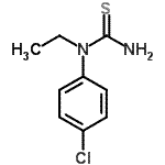 CAS 登录号：30650-20-5， 1-(4-氯苯基)-1-乙基硫脲