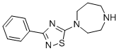 CAS 登录号：306934-71-4， 5-(1,4-二氮杂环庚-1-基)-3-苯基-1,2,4-噻二唑