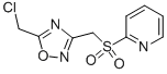 CAS 登录号：306935-20-6， 5-(氯甲基)-3-[(2-吡啶基磺酰基)甲基]-1,2,4-恶二唑