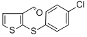 CAS#: 306935-23-9, 2-[(4-Chlorophenyl)Thio]Thiophene-3-Carbaldehyde