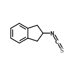 CAS 登录号：306935-87-5， 2-异硫氰酸基茚满