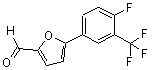 CAS 登录号：306936-05-0， 5-[4-氟-3-(三氟甲基)苯基]-2-糠醛