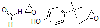 CAS 登录号:30704-64-4, 甲醛与4-(1,1-二甲基乙基)苯酚,甲基环氧乙烷和环氧乙烷的聚合物