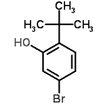 CAS 登录号：30715-50-5， 5-溴-2-(2-甲基-2-丙基)苯酚