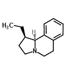 CAS 登录号：307310-37-8， (1R,10bS)-1-乙基-1,2,3,5,6,10B-六氢吡咯并[2,1-a]异喹啉