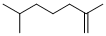 CAS#: 3074-78-0, 2,6-Dimethyl-1-Heptene