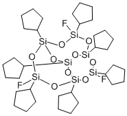CAS 登录号：307531-89-1， 内-3,7,14-三氟-1,3,5,7,9,11,14-七环戊基三环[7.3.3.15,11]七硅氧烷