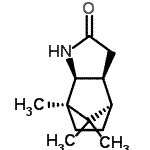 CAS 登录号：308364-50-3， (1R,2S,6S,7R)-1,10,10-三甲基-3-氮杂三环[5.2.1.0<sup>2,6</sup>]癸烷-4-酮