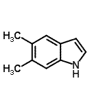 CAS 登录号：30877-30-6， 5,6-二甲基-1H-吲哚