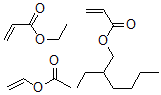 CAS#: 30900-72-2, 2-Propenoic acid ethyl ester, polymer with ethenyl acetate and 2-ethylhexyl 2-propenoate