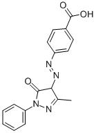 CAS#: 30926-22-8, 4-[(4,5-Dihydro-3-Methyl-5-Oxo-1-Phenyl-1H-Pyrazol-4-Yl)Azo]Benzoic Acid