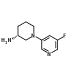 CAS 登录号：309960-69-8， (3R)-1-(5-氟-3-吡啶基)-3-哌啶胺