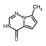 CAS 登录号：310430-94-5， 7-甲基吡咯并[2,1-f][1,2,4]三嗪-4(1H)-酮