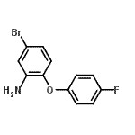 CAS 登录号：31081-30-8， 5-溴-2-(4-氟苯氧基)苯胺