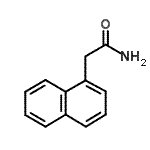 CAS 登录号：31093-43-3， 2-(1-萘基)乙酰胺