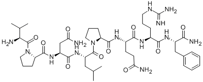 CAS#: 311309-27-0, H-Val-Pro-Asn-Leu-Pro-Gln-Arg-Phe-NH2