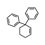 CAS 登录号：31158-25-5， 1,1'-(2-环己烯-1,1-二基)二苯