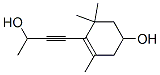 CAS 登录号：31162-45-5， 4-(3-羟基丁炔-1-基)-3,5,5-三甲基环己-3-烯-1-醇