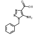 CAS 登录号：31185-56-5， 5-氨基-1-苄基-1H-1,2,3-三唑-4-羧酸