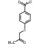 CAS#: 31185-58-7, 1-[(4-Nitrophenyl)Sulfanyl]Acetone