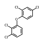 CAS 登录号：31242-94-1， 1,2-二氯-3-(2,4-二氯苯氧基)苯