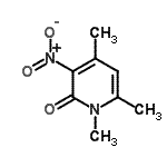 CAS 登录号：312517-65-0， 1,4,6-三甲基-3-硝基-2(1H)-吡啶酮