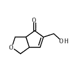 CAS 登录号：312584-03-5， 5-(羟基甲基)-1,3,3A,6A-四氢-4H-环戊二烯并[c]呋喃-4-酮