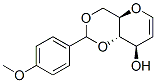 CAS 登录号：312623-79-3， 4,6-O-(4-甲氧基苄亚基)-D-葡萄烯糖