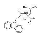 CAS 登录号：312624-65-0， N-[(9H-芴-9-基甲氧基)羰基]-2-甲基-L-亮氨酸