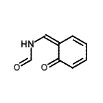 CAS 登录号：312639-97-7， N-[(Z)-(6-氧代-2,4-环己二烯-1-亚基)甲基]甲酰胺