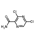 CAS 登录号：312736-50-8， 3,5-二氯-2-吡嗪甲酰胺