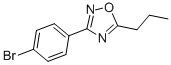 CAS#: 312750-72-4, 3-(4-Bromophenyl)-5-Propyl-1,2,4-Oxadiazole