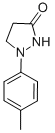 CAS 登录号：31289-17-5， 3-羟基-1-(4-甲基苯基)-4,5-二氢-1H-吡唑